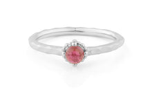 Ring SAMANTHA mit Rosaturmalin 3 mm