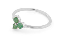 Ring  MINI TRINITY Smaragd
