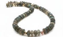Unikate Labradorite Halskette
