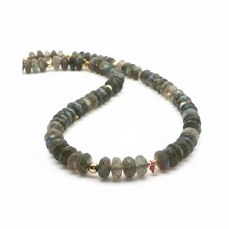 Unikate Labradorite Halskette