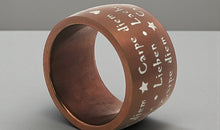 CARPE DIEM  Edelstahl Ring Grösse 56