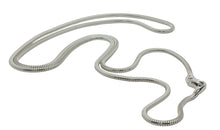 Schlangenkette 50 cm aus 925 Silber – Weiche Kette 1,8 mm | Vergoldet
