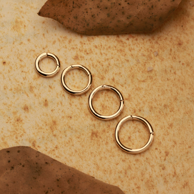 SEGMENT Ring 18k Gold 7X9mm