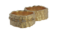 TERRANA – Statement Ring 10 mm mit Diamanten
