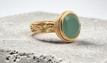 Unikat Ring CONICAL – Aquamarin 13 mm