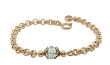 5 mm VALOREA Armband mit Blautopas