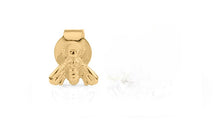 Ohrstecker Biene 5 X 6 mm einzeln