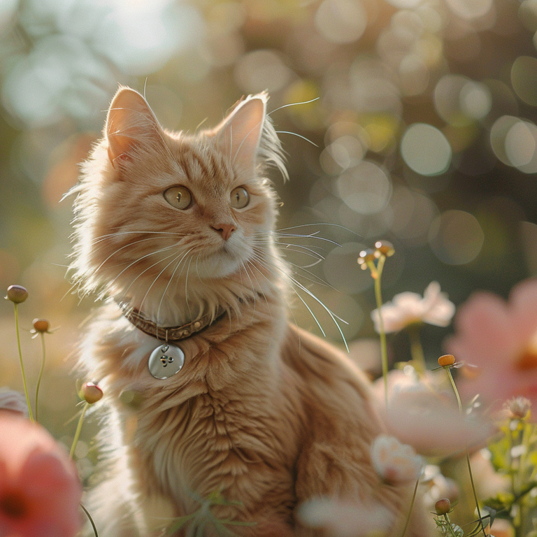 Individueller Katzenpfoten Anhänger