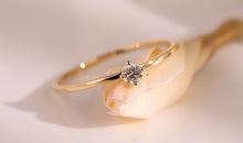 Verlobung Ring AVERY mit Diamant 3 mm