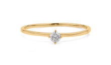 Verlobung Ring AVERY mit Diamant 3 mm