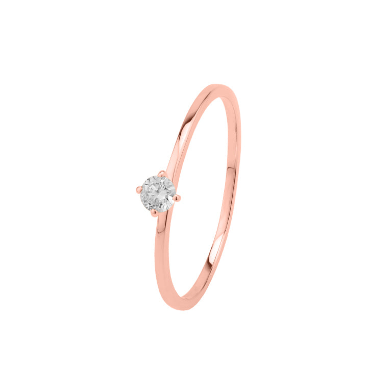 Verlobung Ring AVERY mit Diamant 3 mm