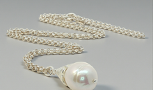 Silberkette mit Barockperle