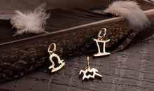 Anhänger Waage – Sterling Silber 925, 7 mm 24. September - 23. Oktober