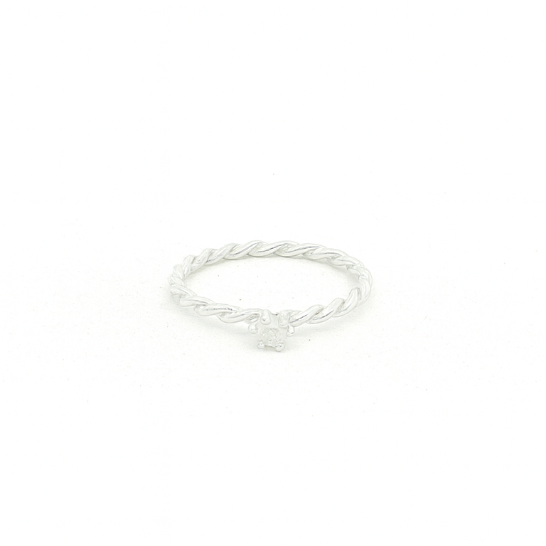 Ring TWIST mit Mondstein