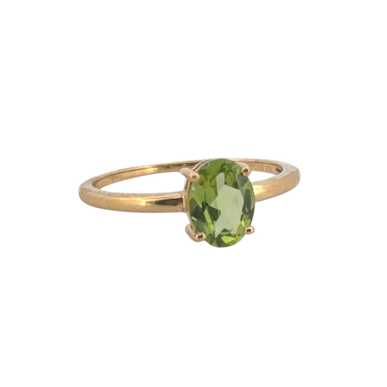 Ring FLORINEA mit Peridote