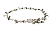 Multiturmalin und Rosenquarz Armband