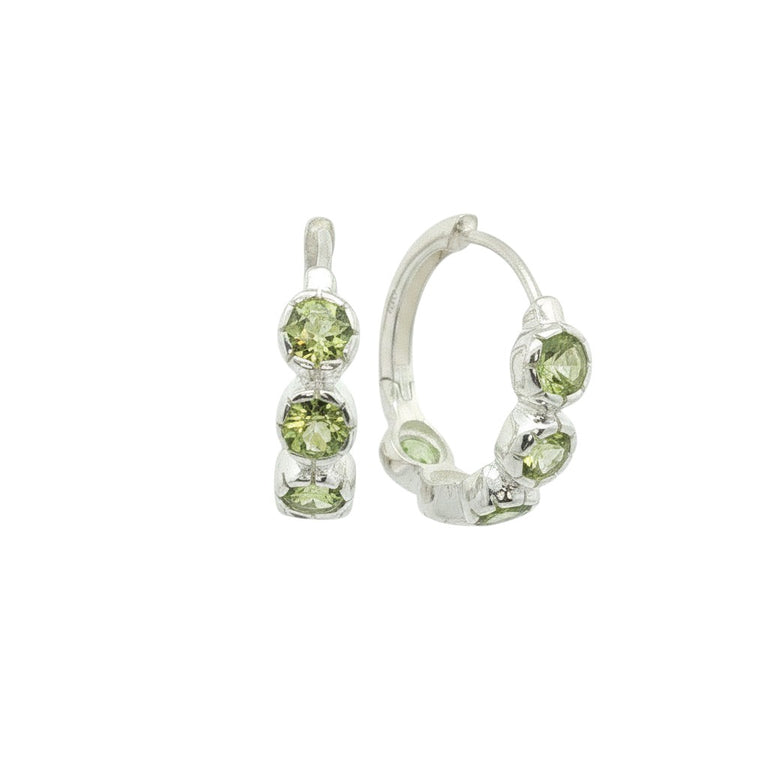 Creolen HARRIET Peridote 20 mm