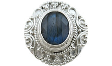 Labradorite Antik Look Ring