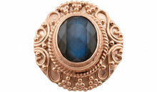 Labradorite Antik Look Ring