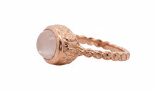 Rosenquarz Ring OVAL – Floral Collection