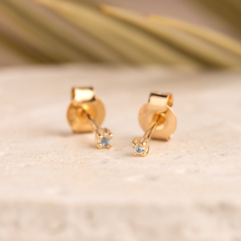 Ohrstecker FREDA mit Diamanten 2.5mm