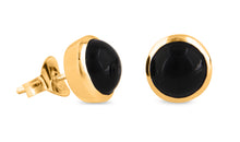 Ohrstecker LOTTA mit schwarzem ONYX  8mm