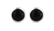 Ohrstecker LOTTA mit schwarzem ONYX  8mm