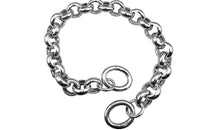SET Armkette AQUAMARIN und ERBSKETTE 10X3.5 mm mit  Cliplock 14X17X3mm