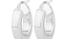 Creolen superleicht 18X4mm Silber
