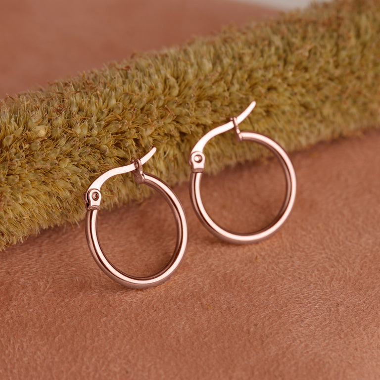 Edelstahl Creolen CINDY  20X2mm