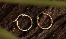 18k Gelbgold Creolen CINDY