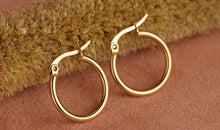 18k Gelbgold Creolen CINDY