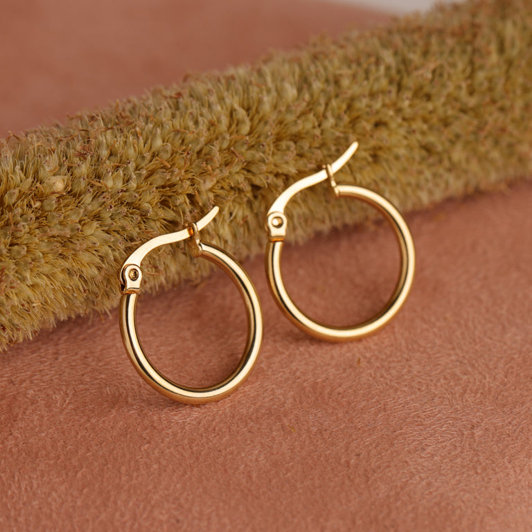 18k Gelbgold Creolen CINDY