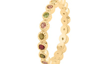 Memory  Ring HARRIET mit Multiturmalin 2mm
