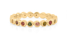 Memory  Ring HARRIET mit Multiturmalin 2mm