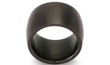 Edelstahl Ring schwarz 14mm matt