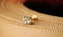 Piercing DIANA 4mm Grünturmalin