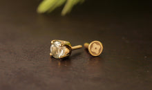 Piercing DIANA 4mm Grünturmalin