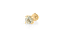 Piercing DIANA 4mm Grünturmalin
