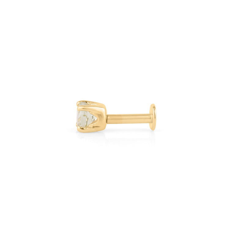 Piercing DIANA 4mm Grünturmalin