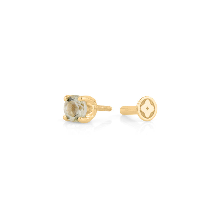 Piercing DIANA 4mm Grünturmalin