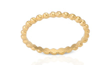 Edelstahl Ring  2mm Gelb
