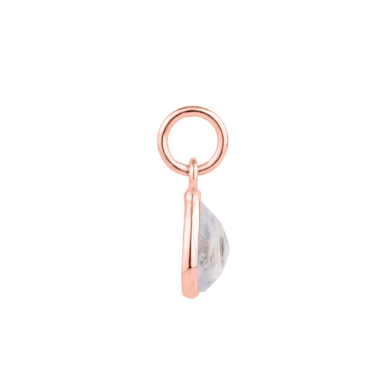 Anhänger  ADELINA in Tropfenform mit Mondstein 5X7mm