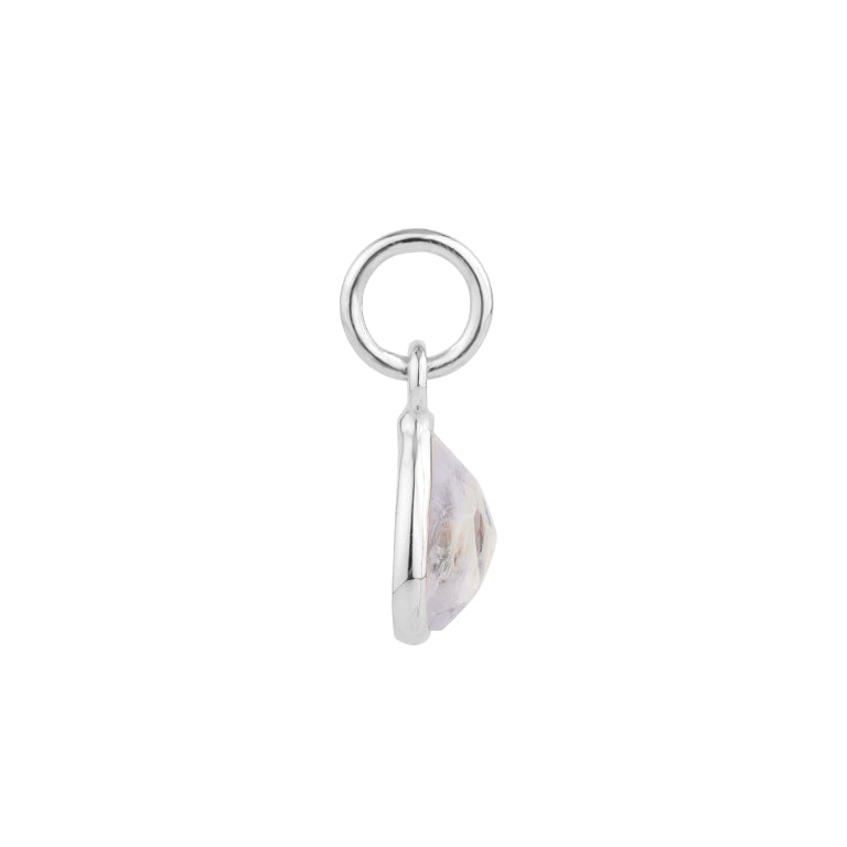 Anhänger  ADELINA in Tropfenform mit Mondstein 5X7mm Silber