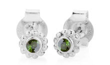 Ohrstecker  ADRIJANA mit grünem Turmalin