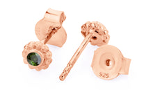 Ohrstecker  ADRIJANA mit grünem Turmalin