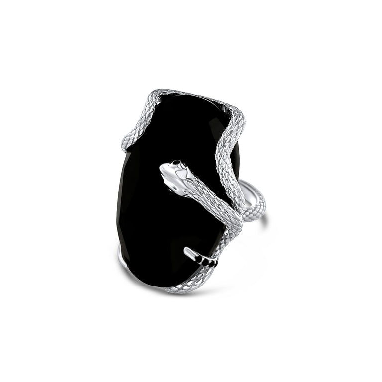 Ring AILIKA Silber Onyx