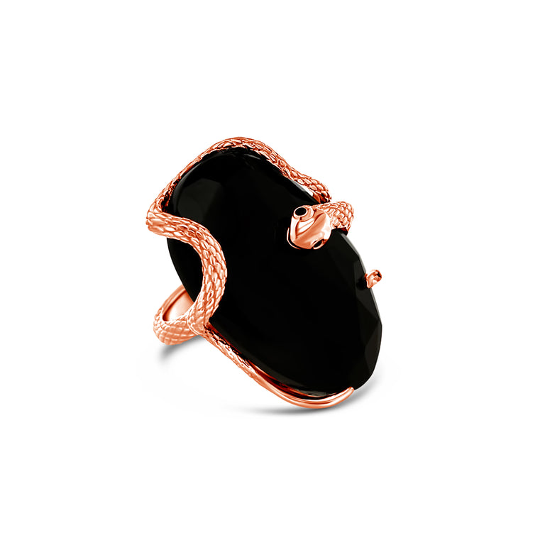 Ring AILIKA Silber Onyx
