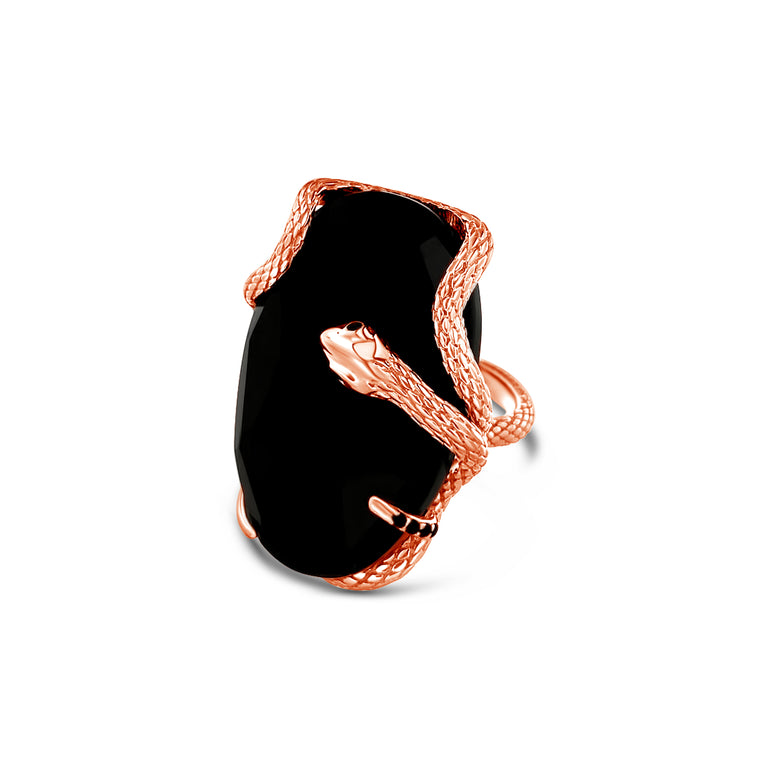 Ring AILIKA Silber Onyx