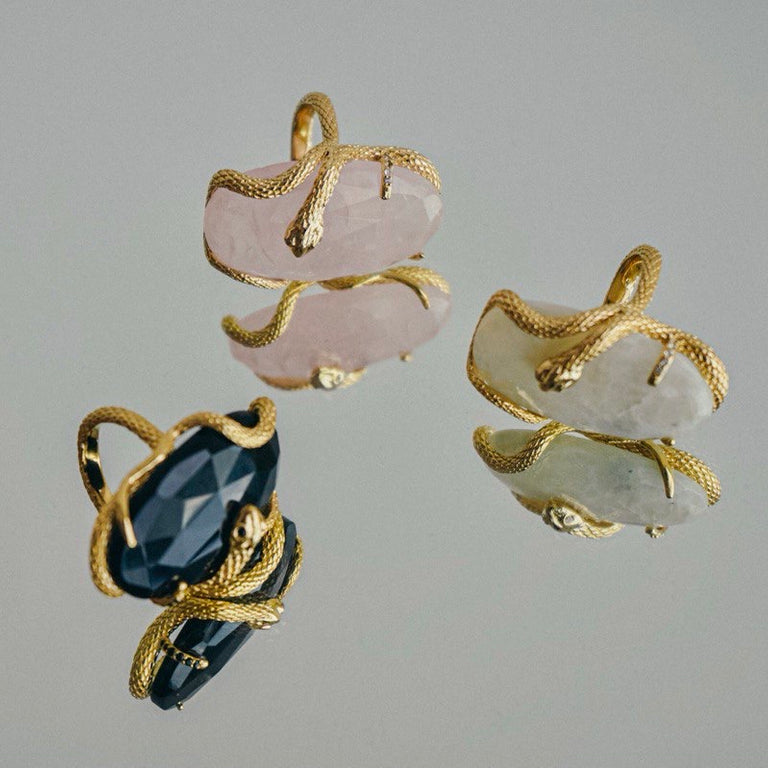 Ring AILIKA Silber Mondstein